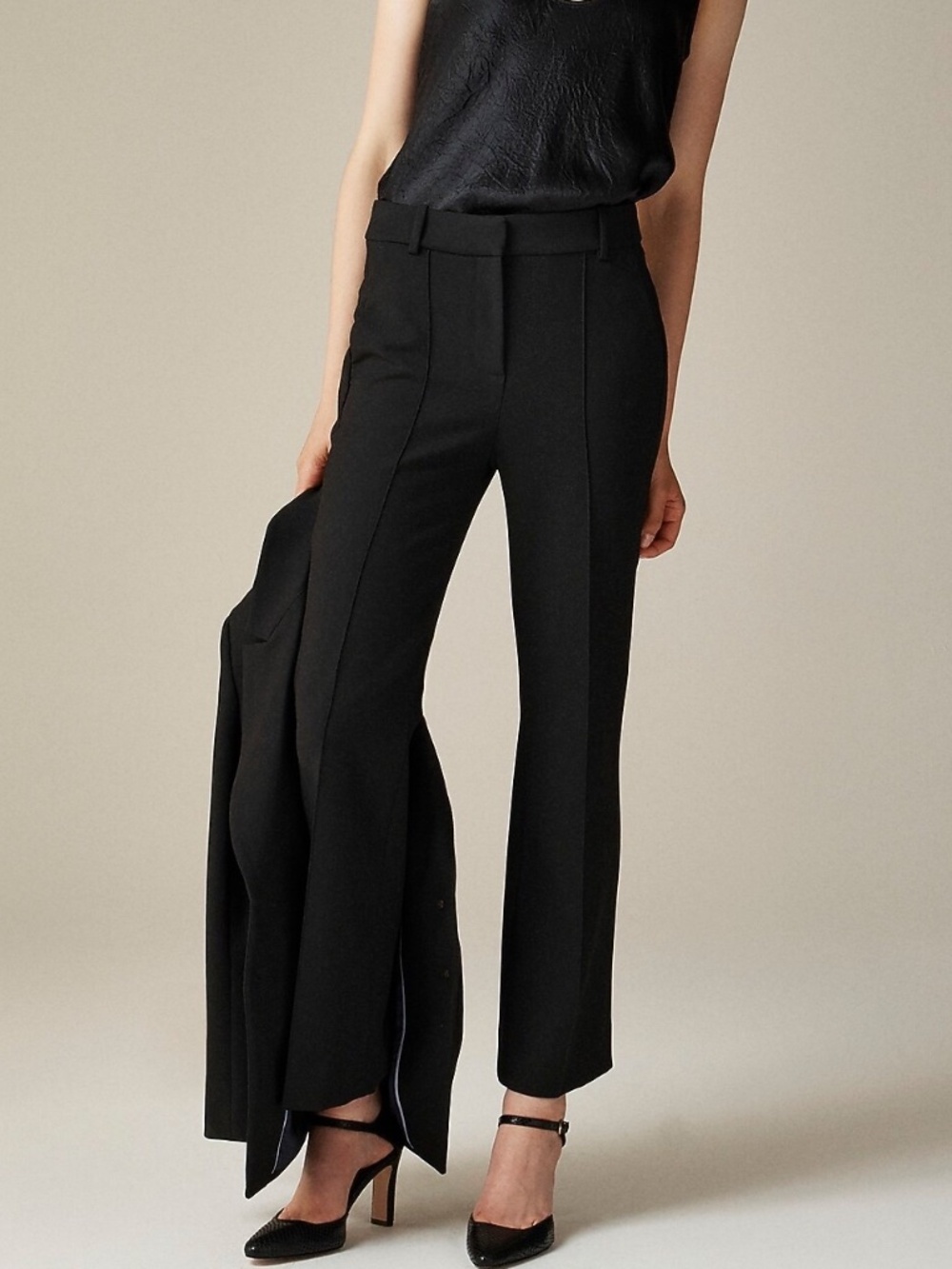J. Crew Cropped Natalia Pant in Four-Season Stretch